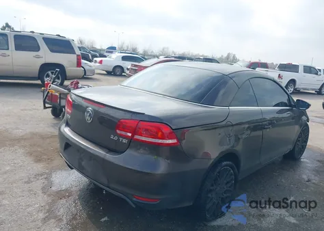 2012 Volkswagen Eos Executive from USA, damaged, VIN WVWFW7AH5CV002257